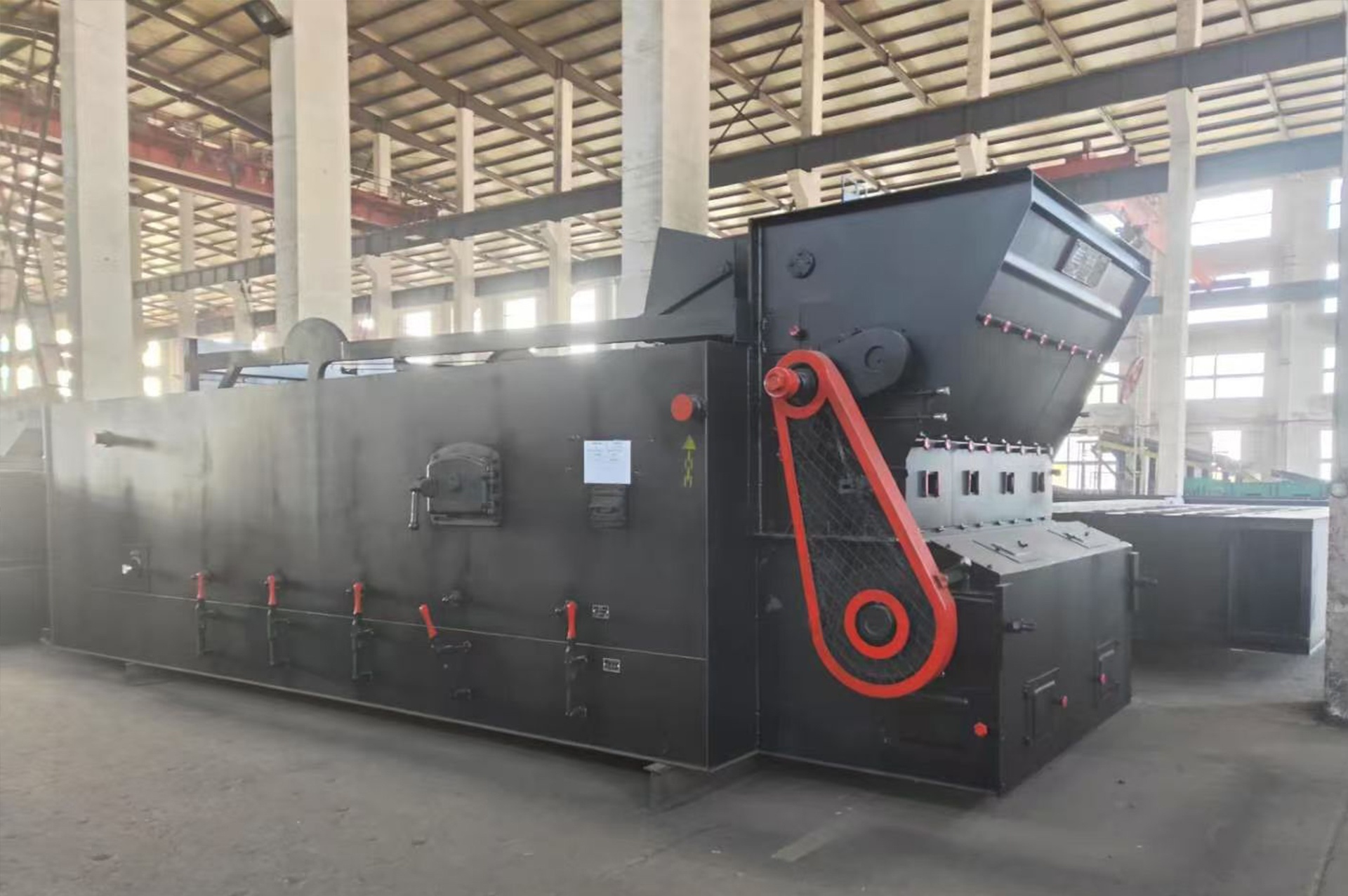 20t/h Ghi kiểu băng xích tường cao