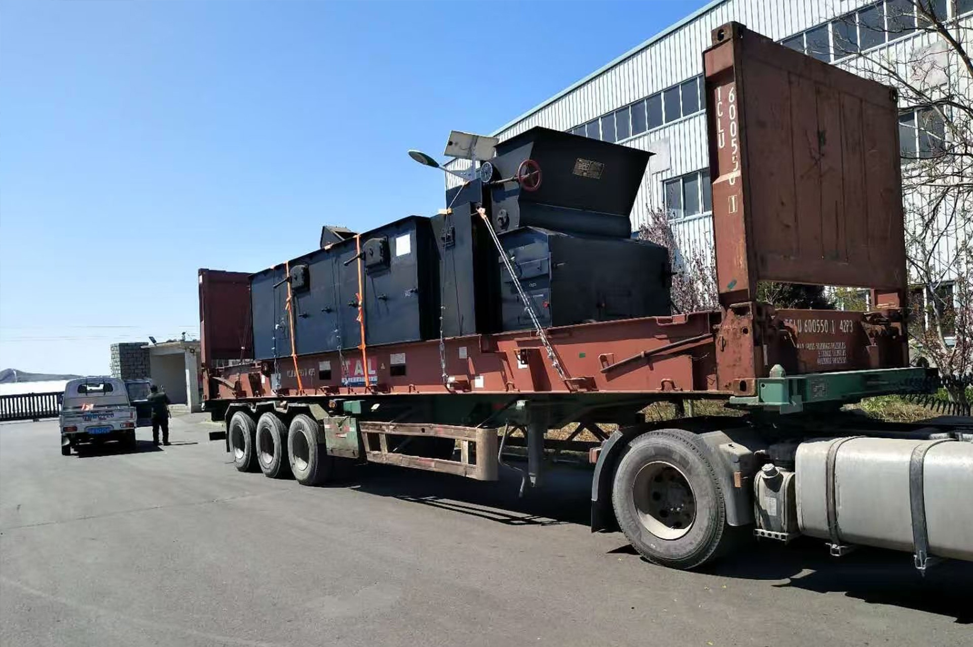 8t/h Ghi xích sinh khối