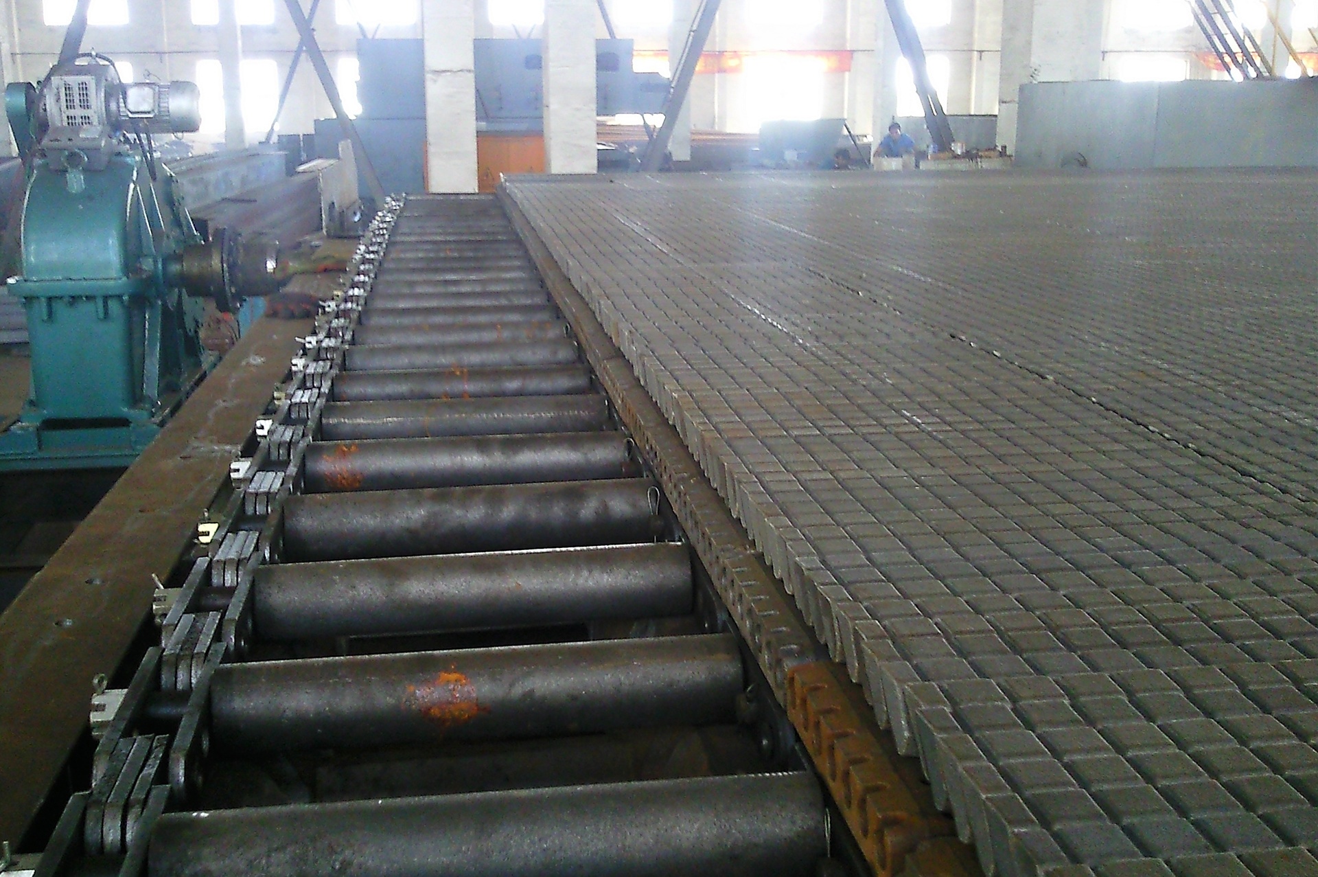 Ghi xích kiểu vảy 15t/h