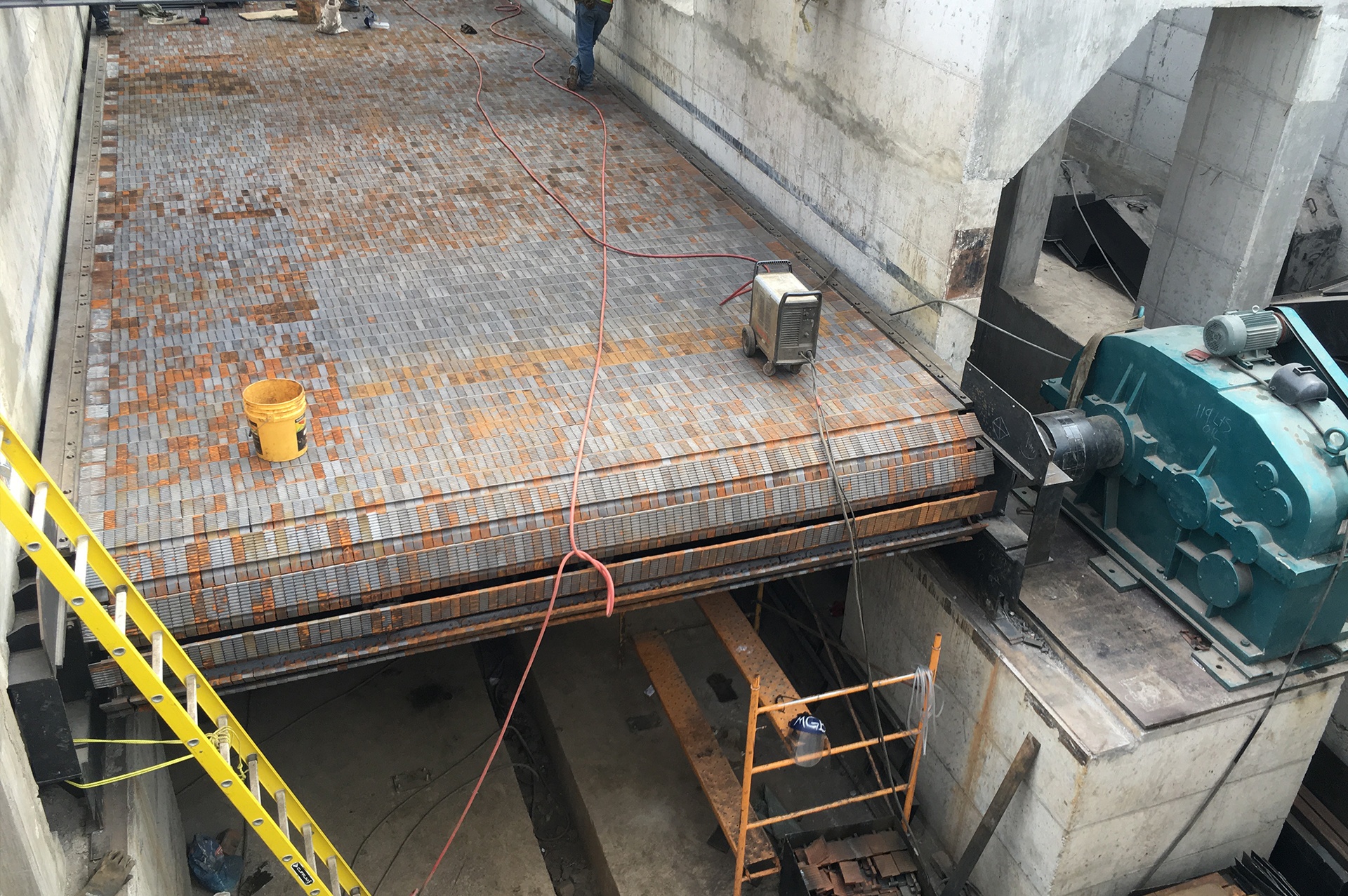 Ghi dầm ngang 45t/h